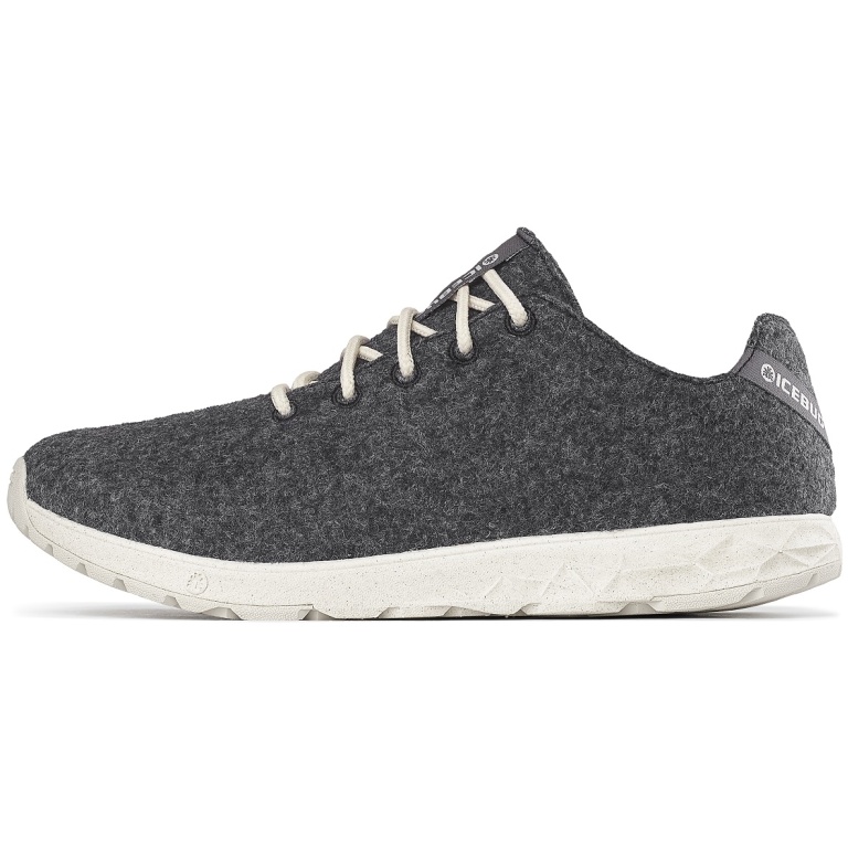 Icebug Sneaker Eide ReWool Biosole (Wool Recycling Scraps) grey Men